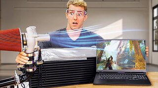 The Turbo Charged Laptop. Literally. | Linus Tech Tips