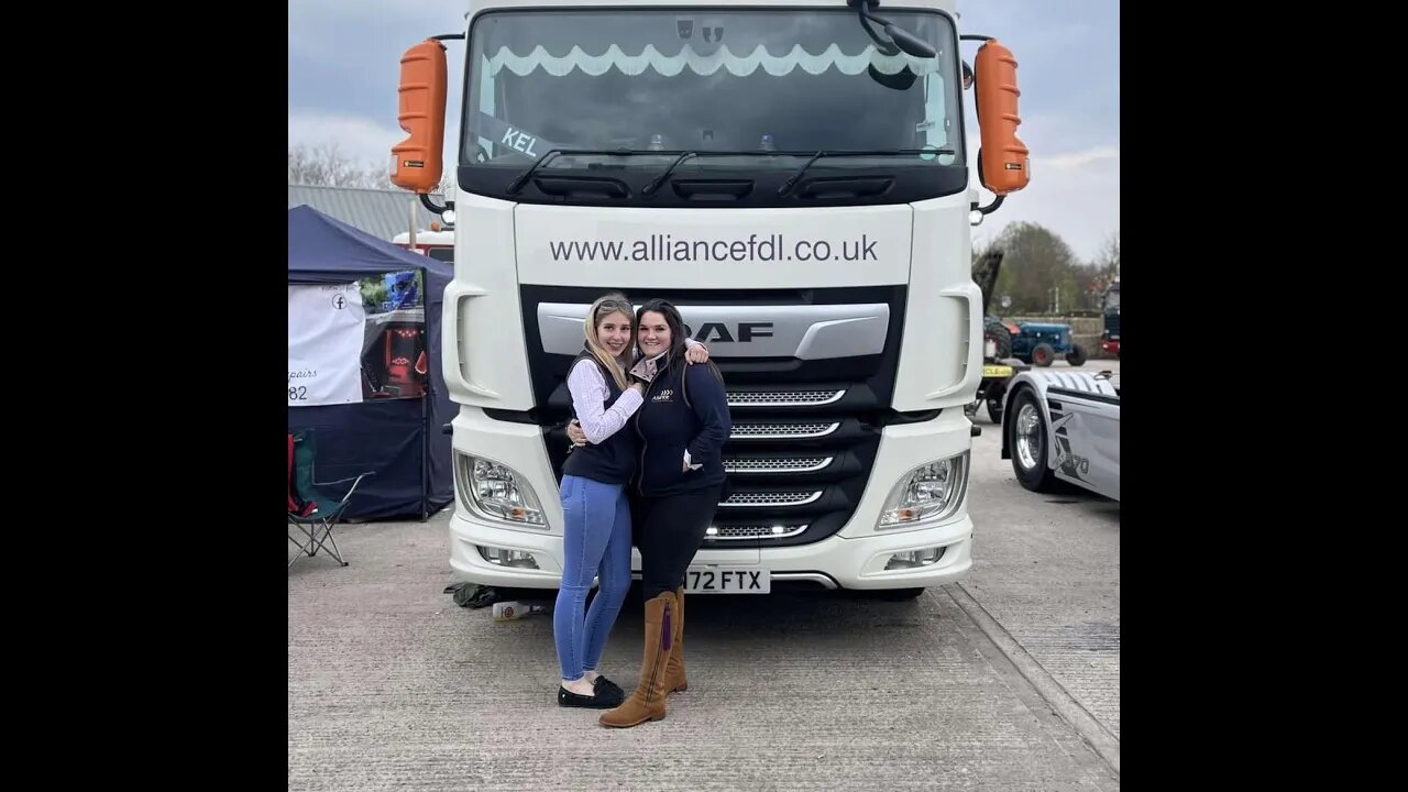 The Lovely DAF Truck Of Ms Kelly B 🚛🚛 At Teddfest 2023 - Welsh Drones Trucking