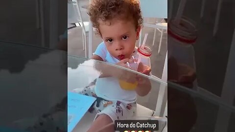 HORA DO CATCHUP AQUELA PAUSA NO TIKTOK #viralvideo #infantil #brincadeira #tiktok #primos #shorts