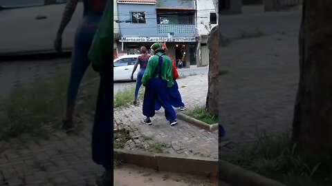 DANÇARINOS SUPER NINJAS NA CARRETA DA ALEGRIA, DANÇANDO FOFÃO, CHAVES, CHIQUINHA E KIKO, LIKE 3