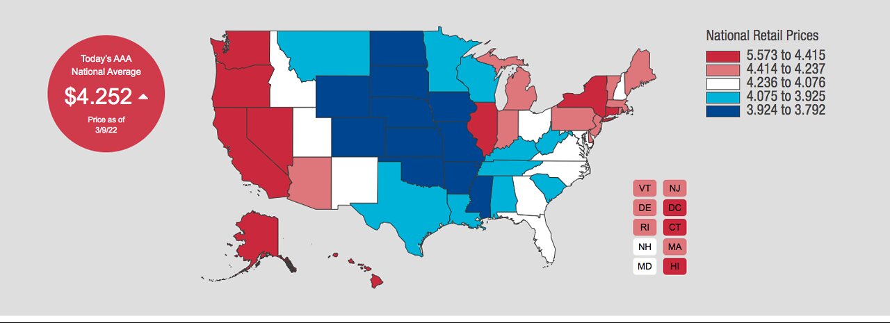 National average price of gas has hit a record high for the third straight day. How to fix it NOW