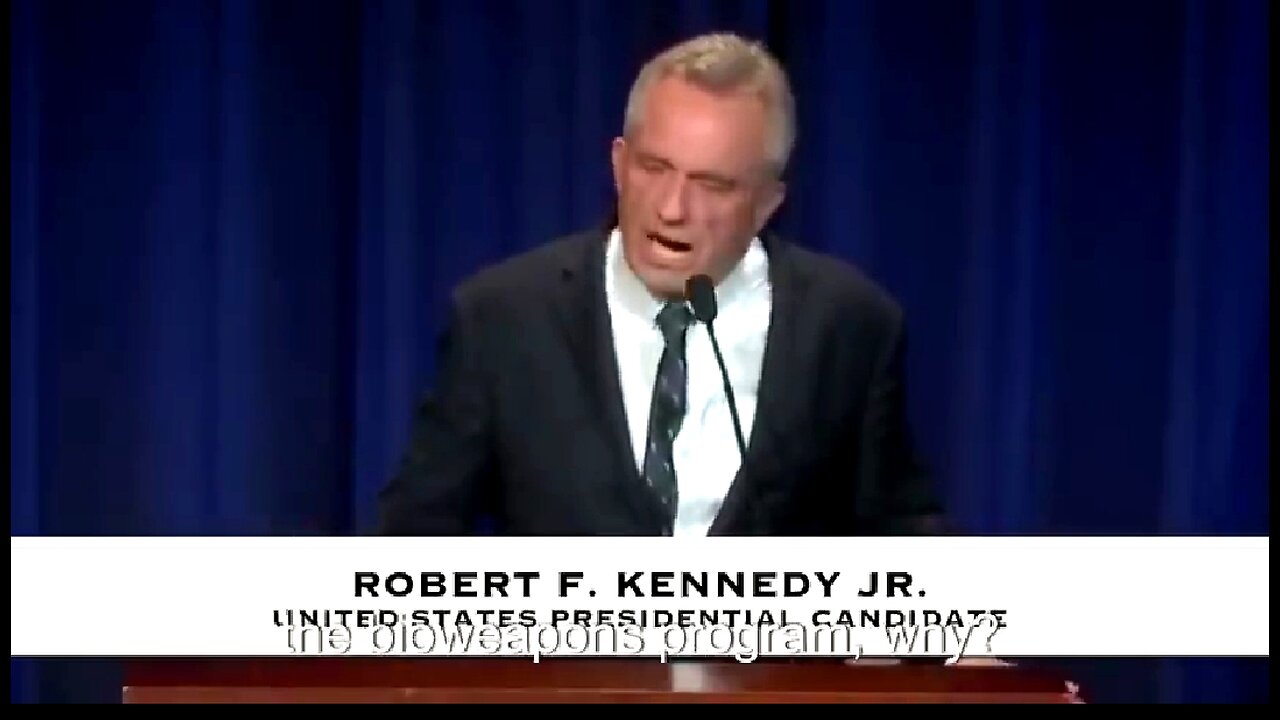 FROM BAD TO WORSE! BRACE YOURSELF FOR THIS... RFK JR 🔥