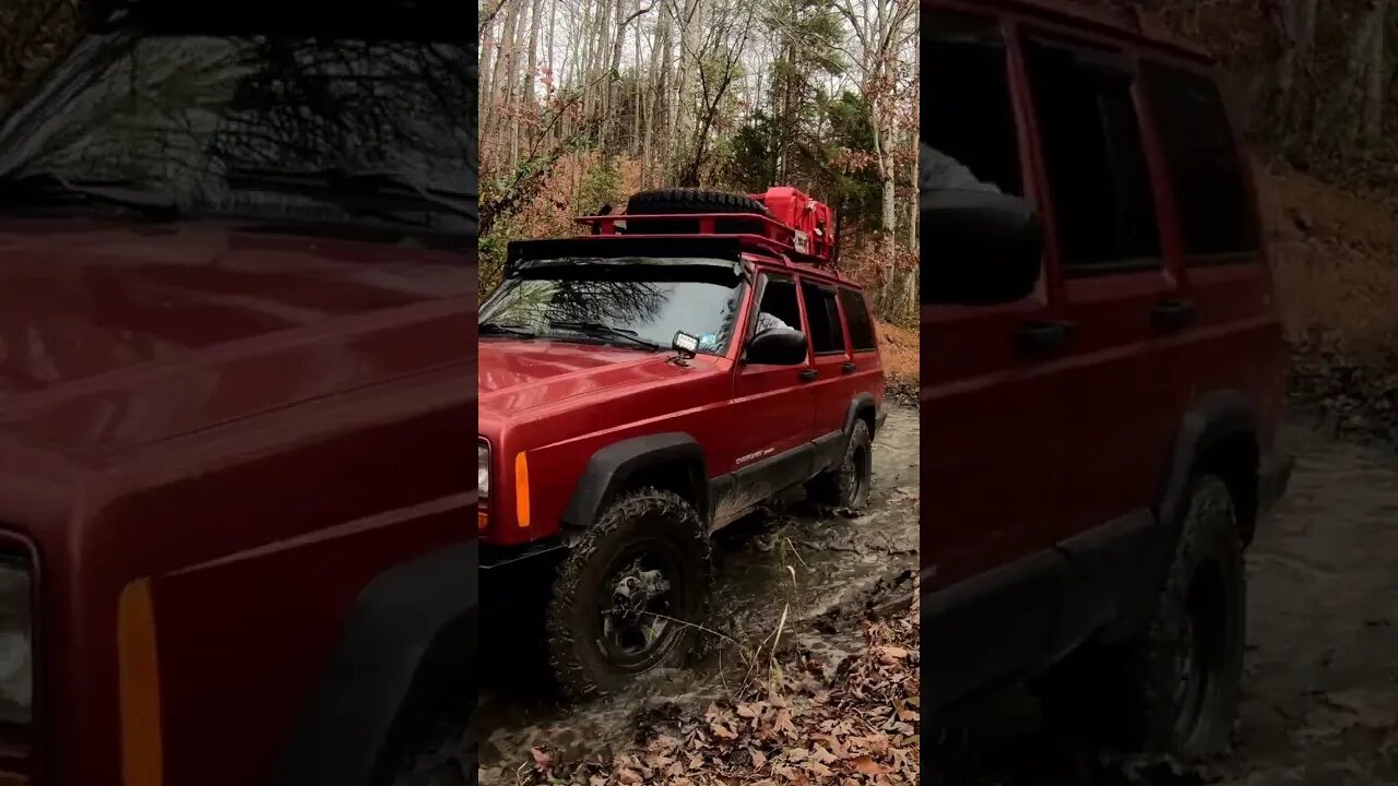 Kentucky SLOPPY PUDDLE PLEASURE with Jeep Cherokee XJ on and OVERLAND ADVENTURE!