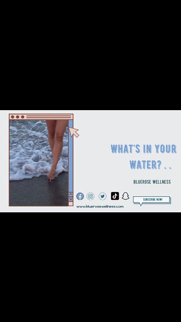 What's in your water ??