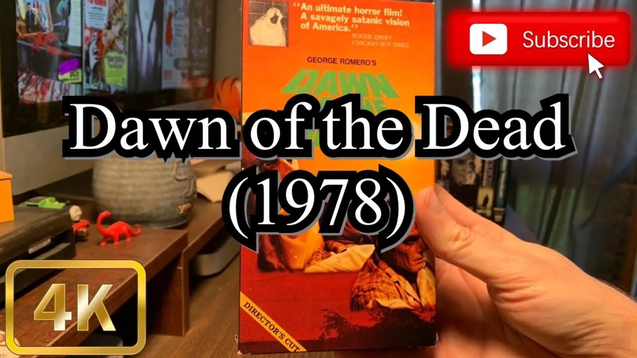 [0049] DAWN OF THE DEAD (1978) VHS [INSPECT] [#dawnofthedead #dawnofthedeadVHS]