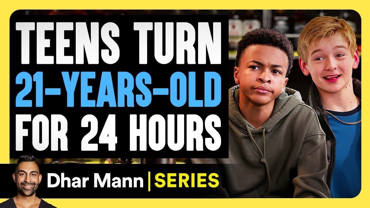 Jay's World S2 Ep.01: Teens TURN 21-YEARS-OLD For 24 Hours | Dhar Mann Studios