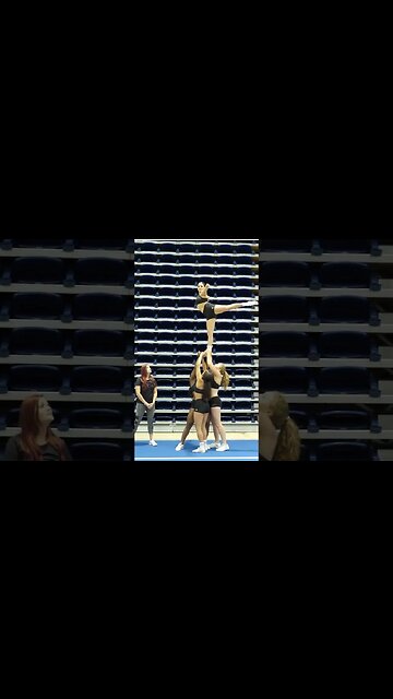 Arabesque Double Down - Coach Audra Scofield #shorts #cheerleading