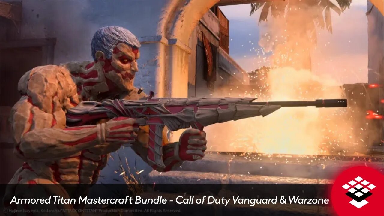 Tracer Pack #AttackOnTitan Armored Titan Mastercraft Bundle Call of Duty Vanguard & Warzone