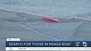 Search in Encinitas for panga boat occupants