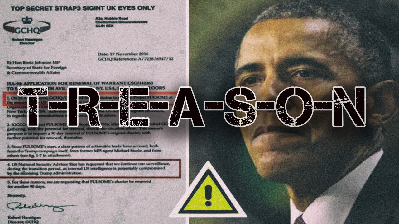 Did Obama Commit Massive Blatant Treason?