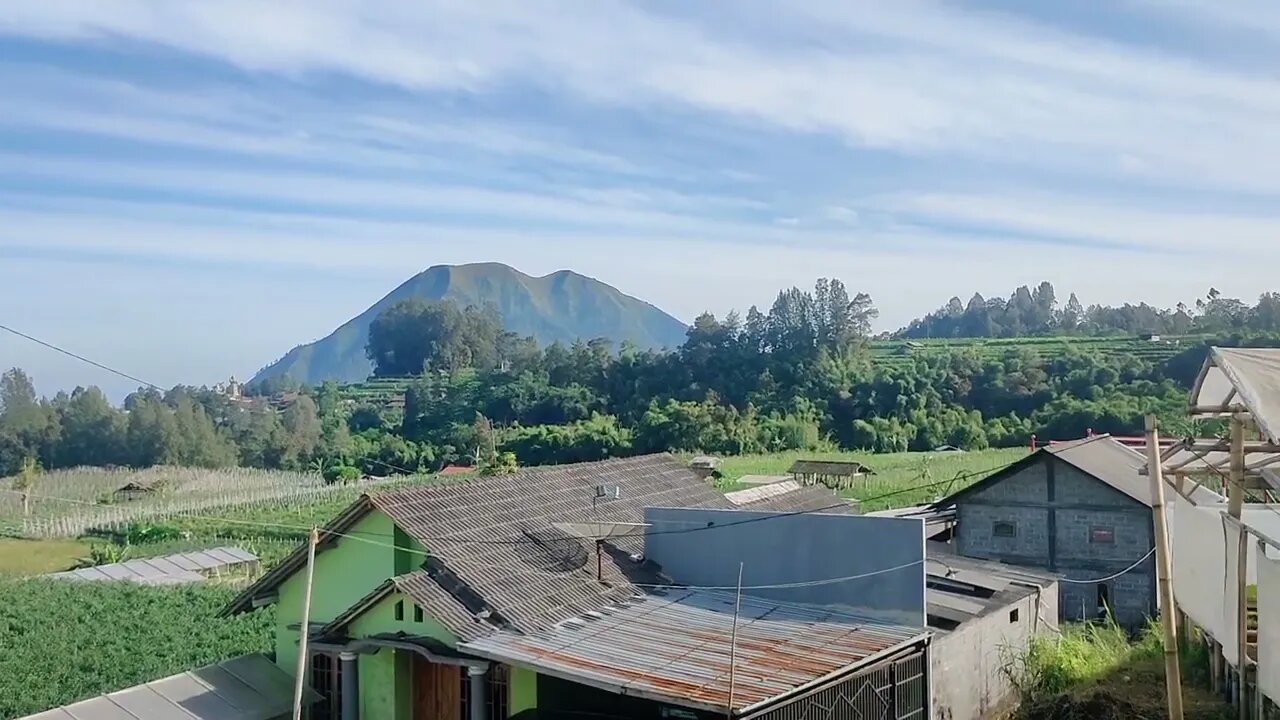 Rindu kampung yang sejuk