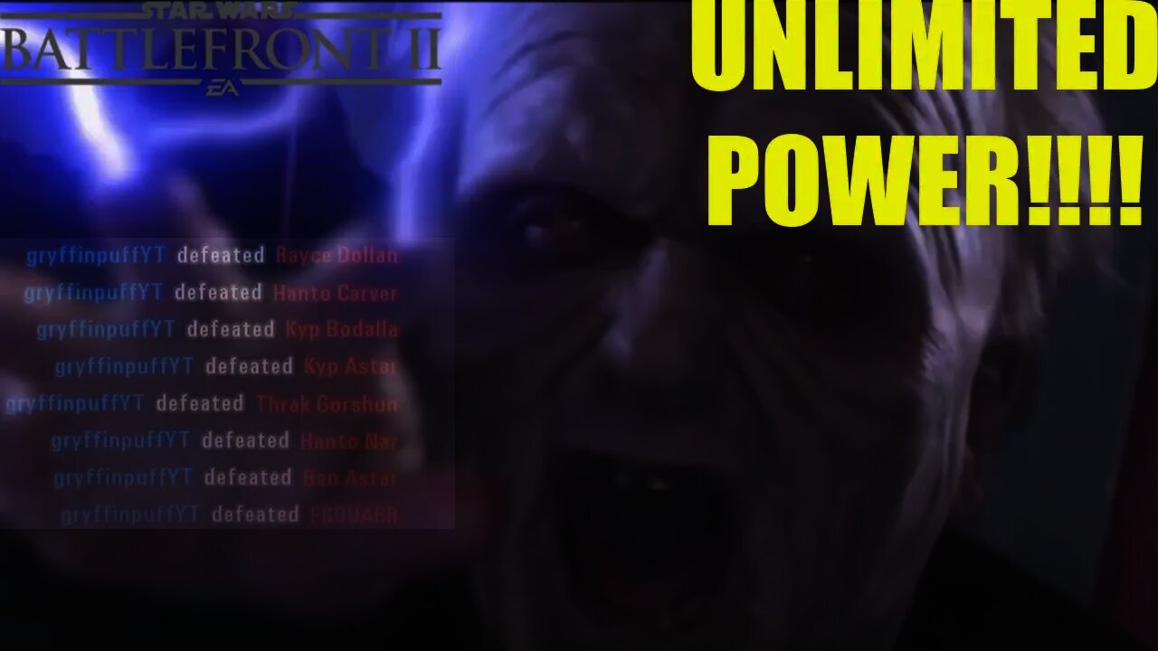 Palpatine is OP Compilation #1: Star Wars Battlefront 2