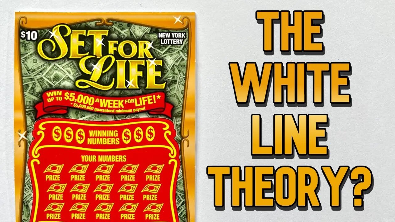 Testing a Lottery Theory while chasing $5,000 a Week for LIFE with Scratch Offs from the NY Lottery!