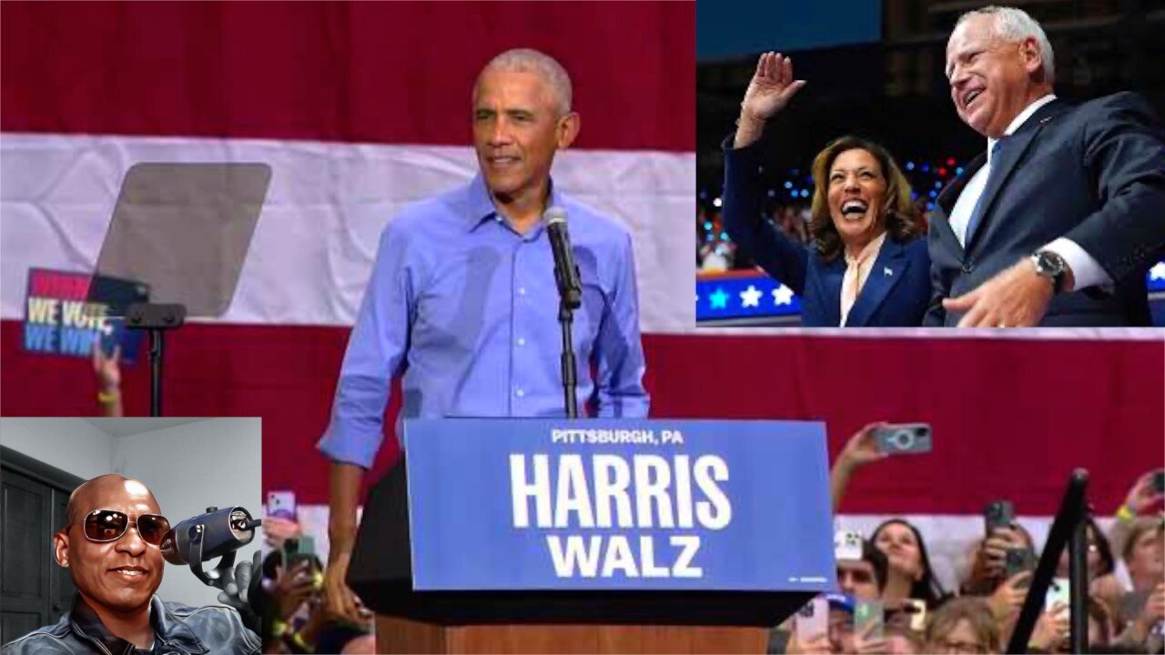 Obama Campaigning For Kamala But He Was A Disaster As President