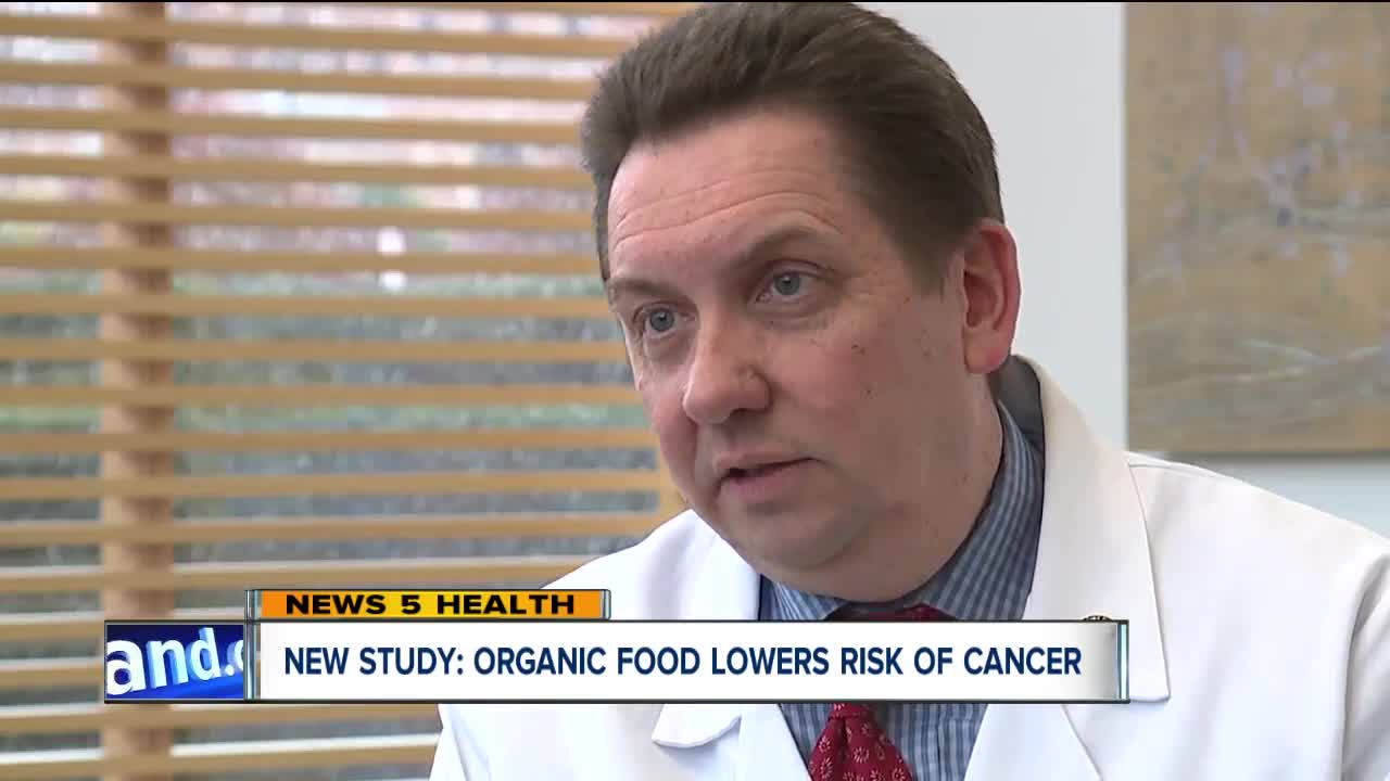 Organic food tied to lower cancer rate according to new study