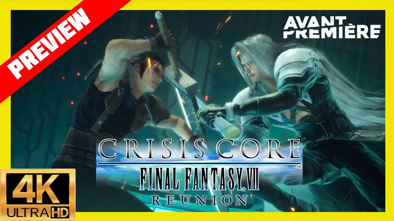 Avant-Première 4K60FPS Final Fantasy 7 Crisis Core Reunion #PS5 ça sent super bon !