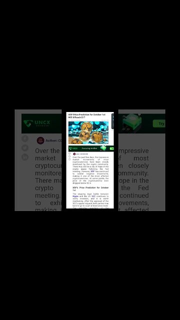 XRP Price | XRP Price Prediction for October 1st | Will XRP Reach $1? |