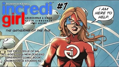 Incredi-Girl #1 Kickstarter chat