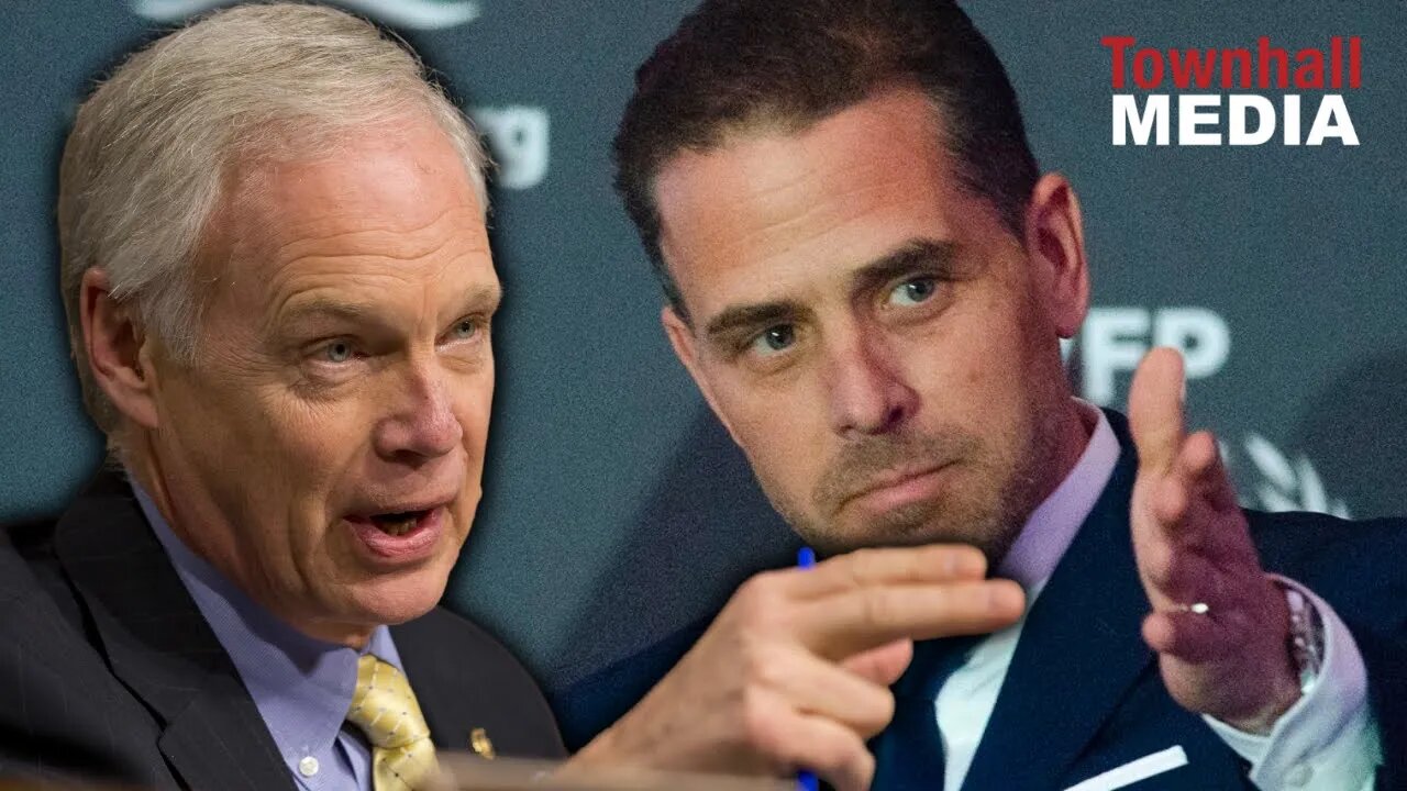 "That Laptop WASN'T Russian Disinformation!" Ron Johnson EXPOSES Hunter Biden's CORRUPTION