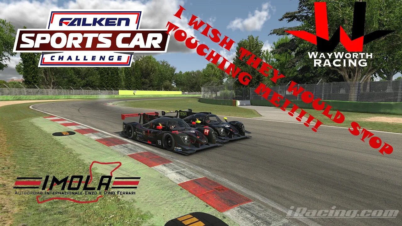 How Much Room Did He Need Exactly??? | LMP3 @ IMOLA | #iracing #simracing #imsa #mozaracing