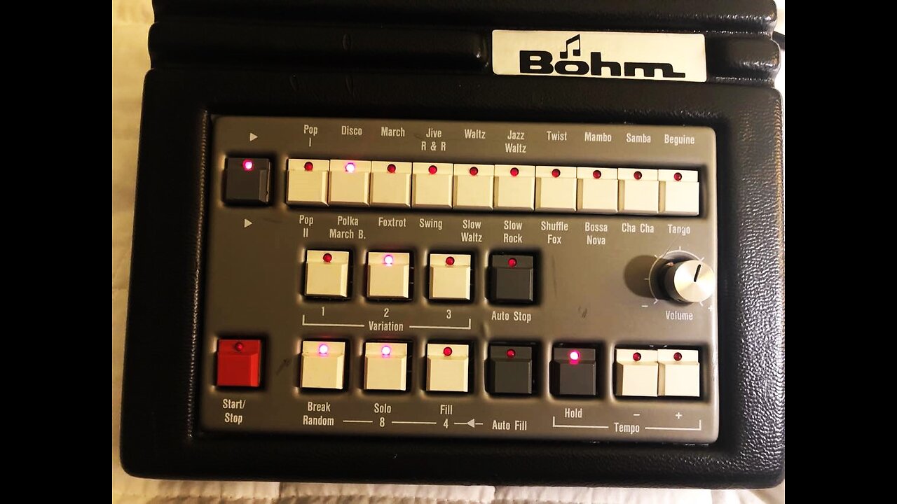 Dr. Böhm Digital Drums - Rare Vintage Drum Machine