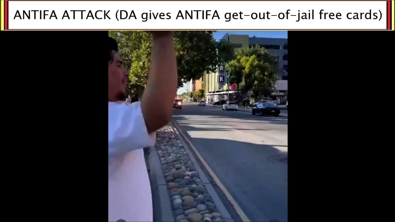 ANTIFA ATTACK 2024