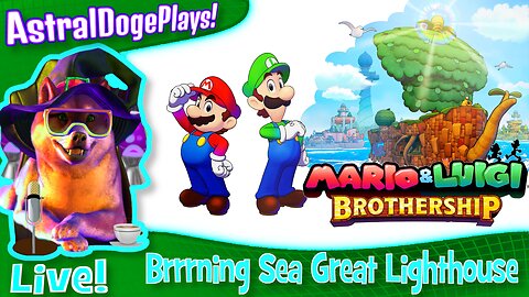 Mario and Luigi Brothership ~LIVE!~ Brrning Sea Great Lighthouse