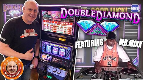 💎HUGE BETS ✦ HUGE JACKPOT WIN 💎 $100 Double Diamond 3 + $90 Reel Bonus Free Games!