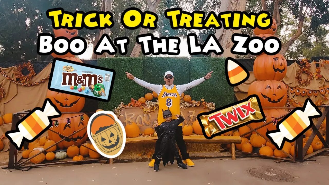 Trick Or Treating Boo At The LA Zoo