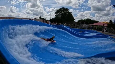 flowrider - Amy - 5 at Soak City, Kings Island