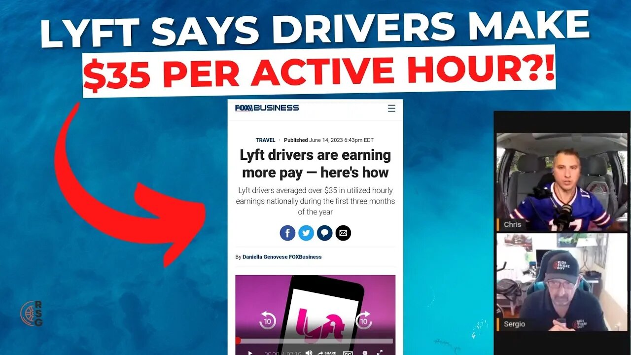 Lyft Says Drivers Nationwide Are Earning $35 Per 'Active' Hour