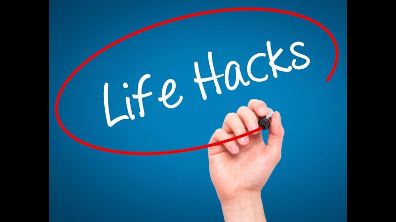 Easy, Amazing Life Hacks And Tricks