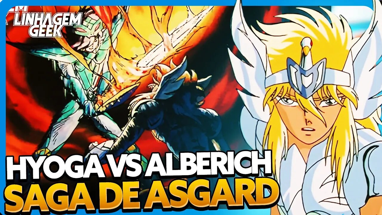 SEIYA PERDE! ALBERICH VS HYOGA [SAGA DE ASGARD EP 15]