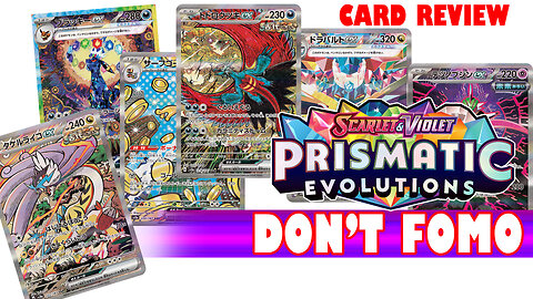 Don't buy Prismatic Evolutions!