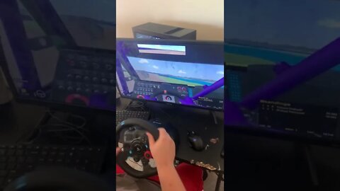 Iracing stadium trucks with the Logitech G 29 wheel and pedals so much fun 🤩