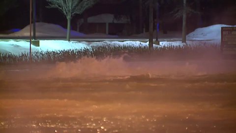 Water main break closes portion of Engle Road