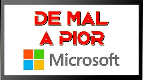 MICROSOFT ESTÁ EM CRISE? - CONFIRA
