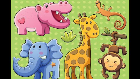 Happy animals Puzzles for kids