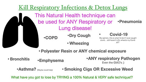 Kill Respiratory Infections & Detox Lungs Naturally