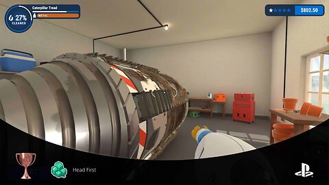 Platinum Walkthrough Power Wash Simulator PS5 - Trophy #19 Head First