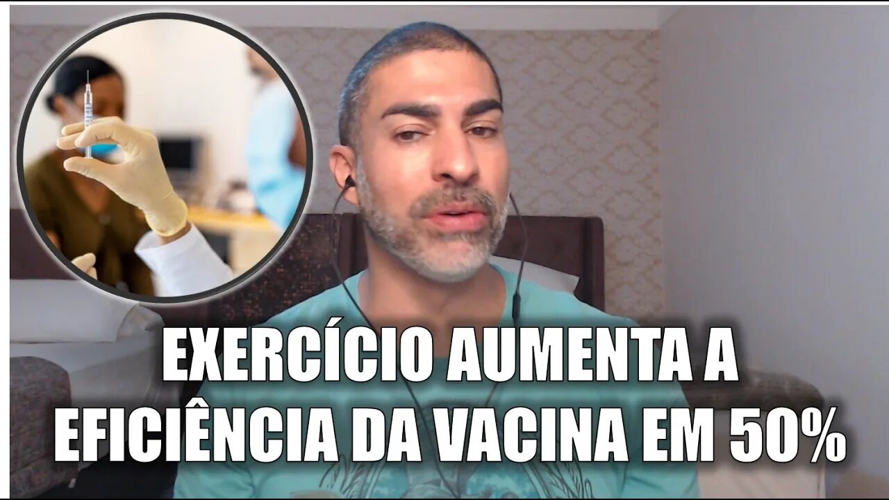 Exercício aumenta a eficiência da vacina em 50%