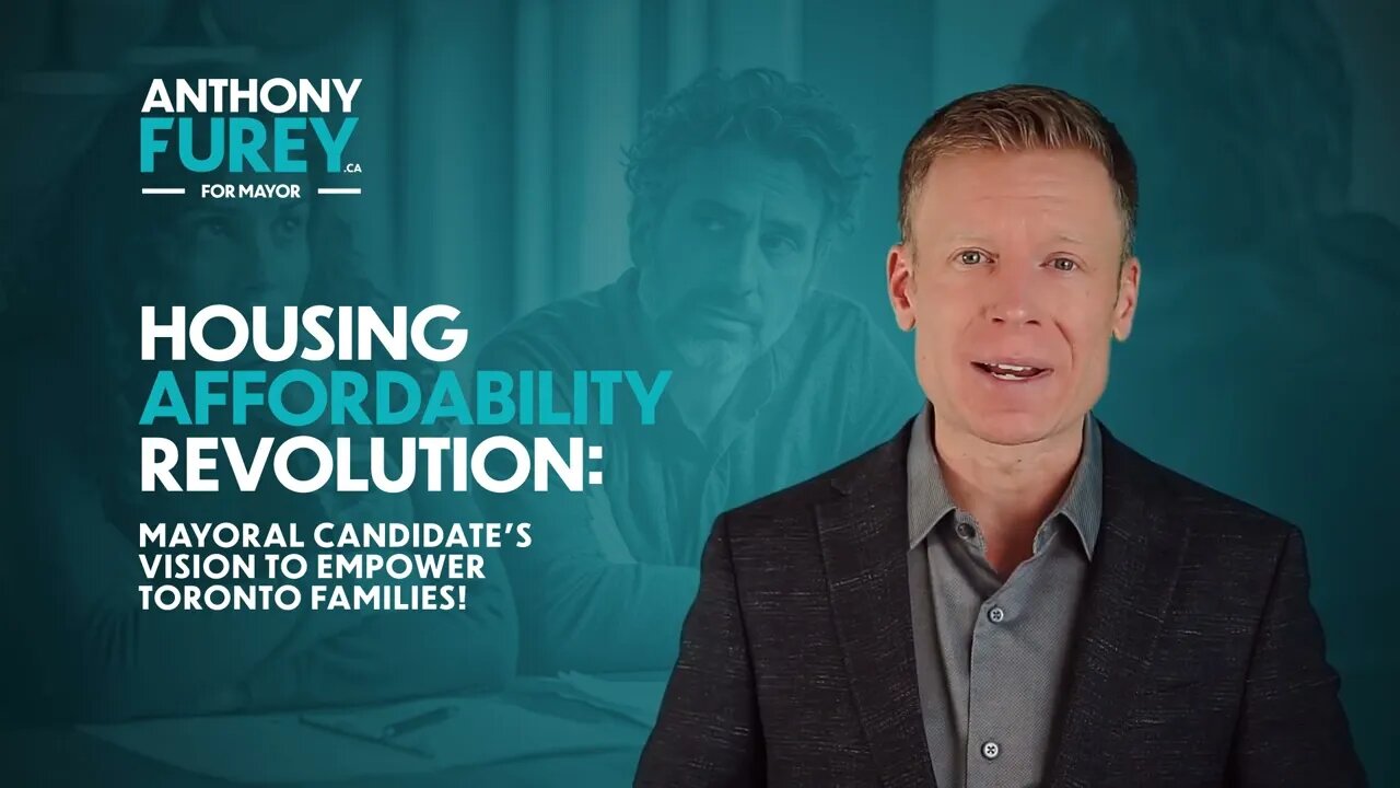 Anthony Furey with Phase out Toronto's Land Transfer Tax, Starting with 1st-Time Homebuyers