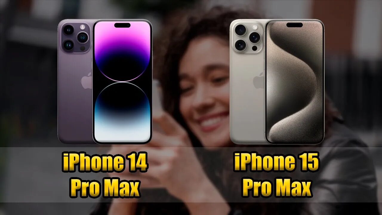 iPhone 15 PRO MAX VS 14 PRO MAX