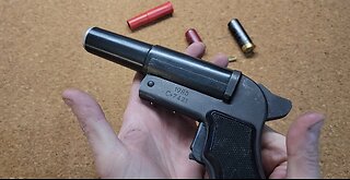 Surplus Russian Flaregun to DIY Multi-Caliber Hand Cannon Conversion - 12ga Flare / 22LR Complete