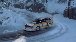 DiRT Rally 2 - Replay - Audi Sport Quattro S1 E2 at Col de Turini - Depart en descente