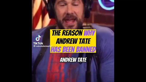 The Real Reason They Banned Andrew Tate