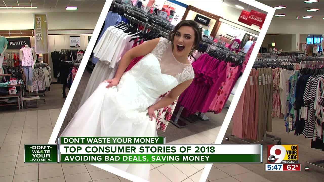 Medical debt and wedding dresses: How we helped you save money in 2018