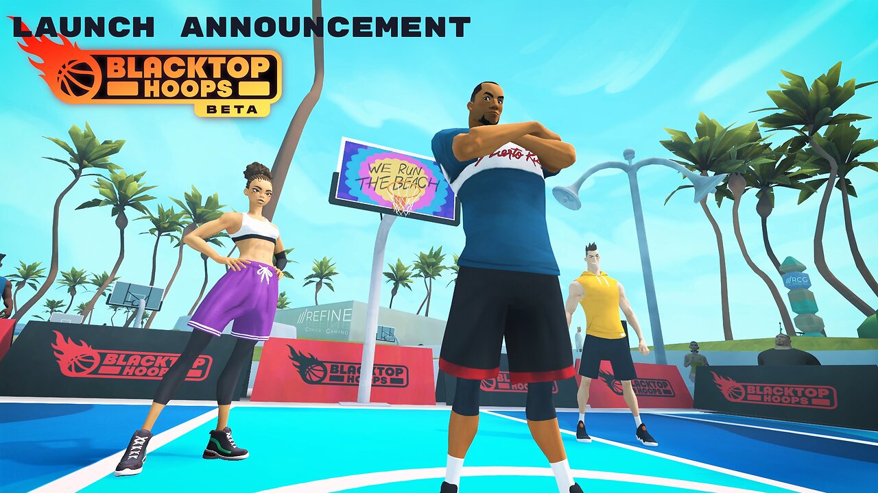 Blacktop Hoops • Launch Announcement Teaser • Meta Quest