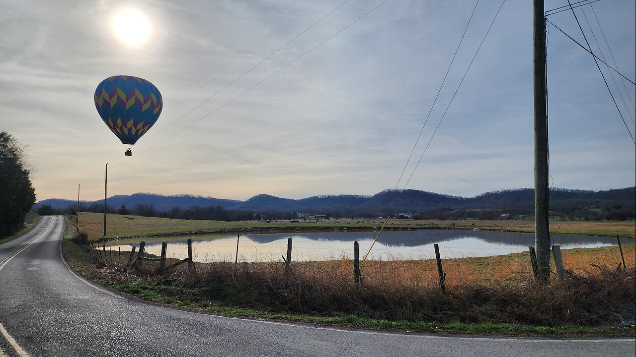 Fine Winter Ballooning Weather