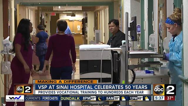 Vocational rehabilitation program at Sinai Hospital celebrates 50th anniversary